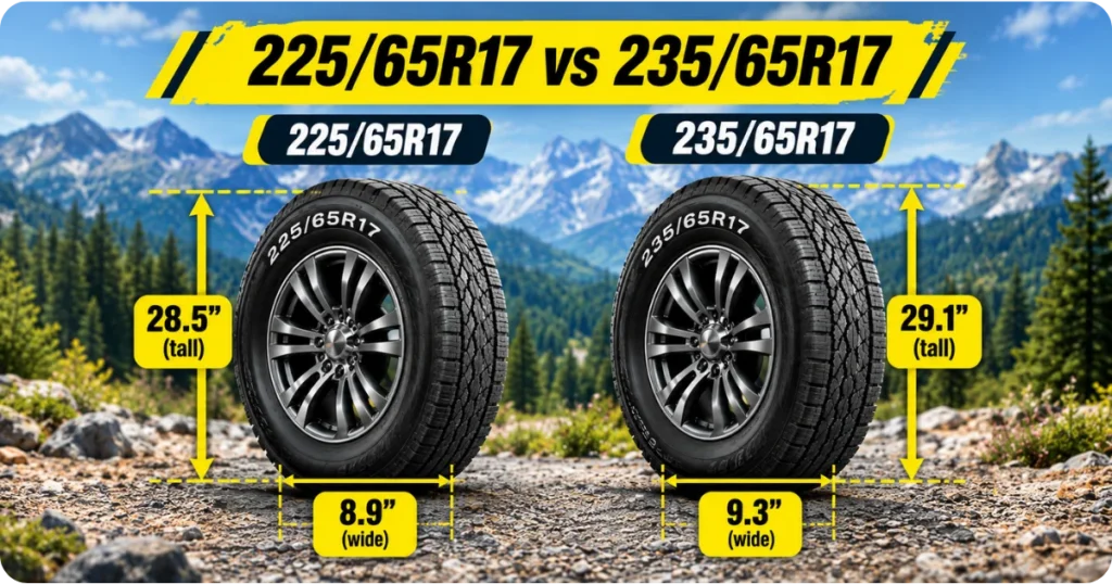225-65r17-tire-vs-235-65r17-tire-size