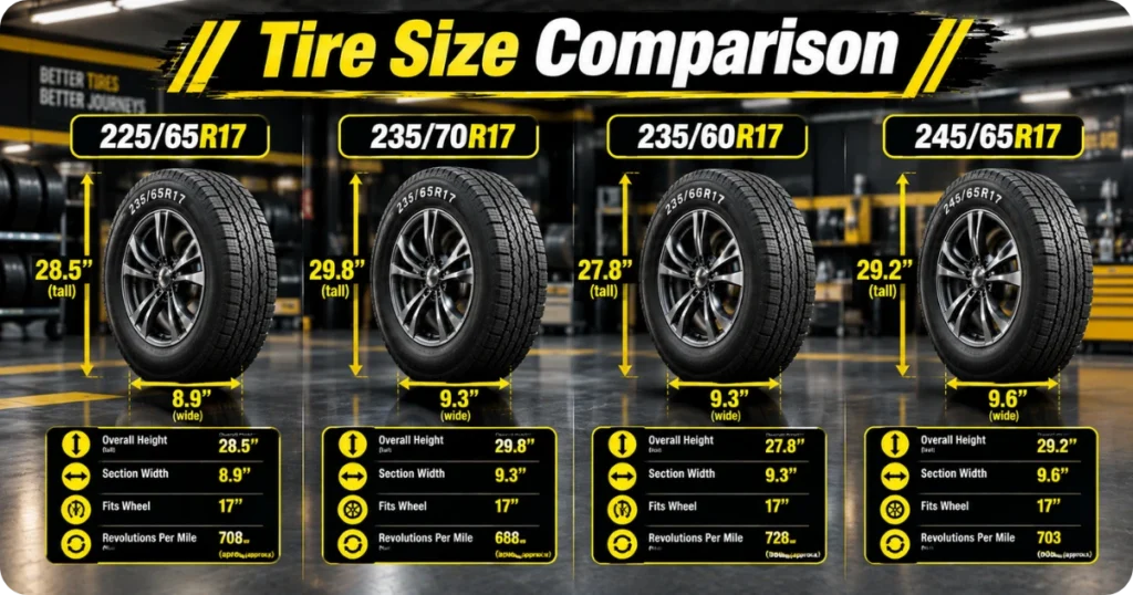 225-65r17-vs-235-70r17-vs-235-60r17-vs-245-65r17-tire-size-comparison
