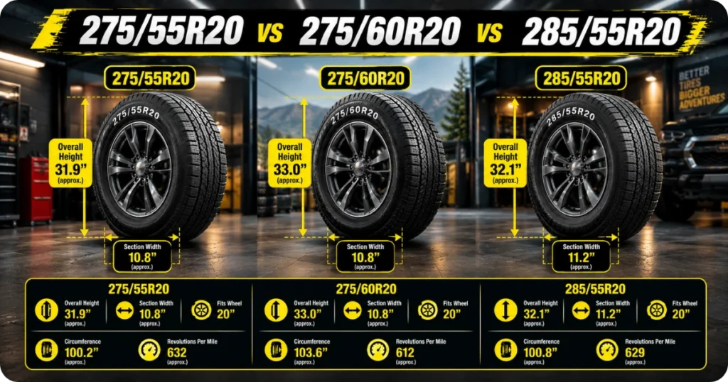 275-55r20-vs-275-60r20-vs-285-55r20-tire-size